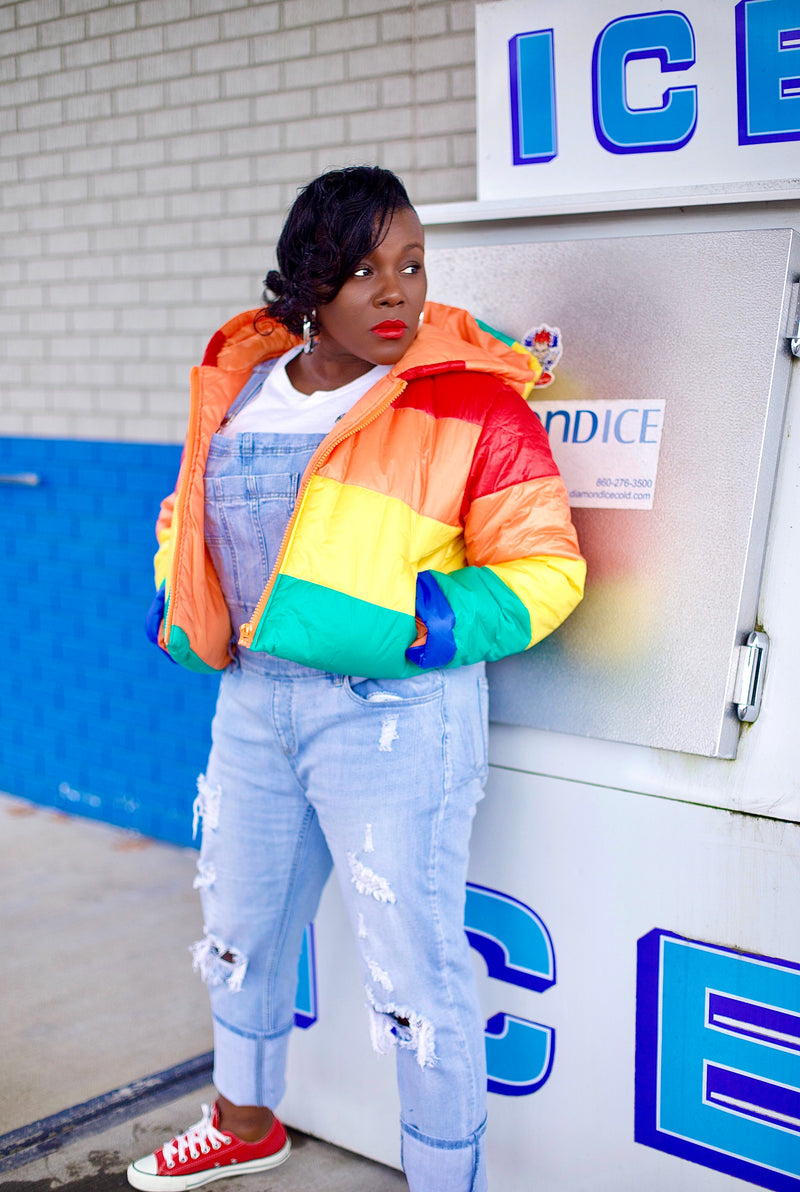 The Color Pop Puffer Jacket